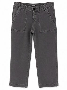 Flamingals light gray utility pants, women’s size medium. EUC.